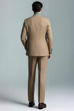 Khaki Peak Kavajslag 2-delad Slim Fit Herrdräkter