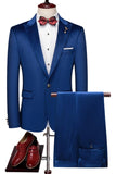 Blue Peak Kavajslag 2-delad Slim Fit Baldräkter