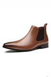 Svarta slip-on läderskor för herrfester