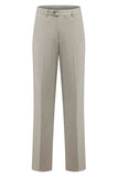 Khaki-notched kavajslag tredelade herrkostymer