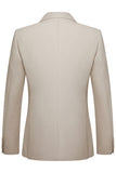 Khaki Peak Lapel 3-delade herrkostymer