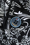 Jackjacka med hackslag i silver Jacquard herrbalblazer