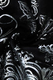 Jackjacka med hackslag i silver Jacquard herrbalblazer