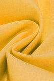 Notched lapel Blue A Line Enkelknäppt 1950-talsklänning