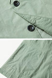 Salvia-notched lapel enkelknäppt salviablazer för herrar