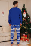 Röd Print Tree Långärmad Jul Familj Matchande Pyjamas