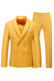 Hot Pink Dubbelknäppt 2 Piece Prom Men Suits