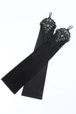 20-Tals flapper svarta tillbehör set